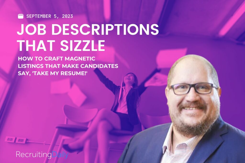How to write attractive and effective job descriptions